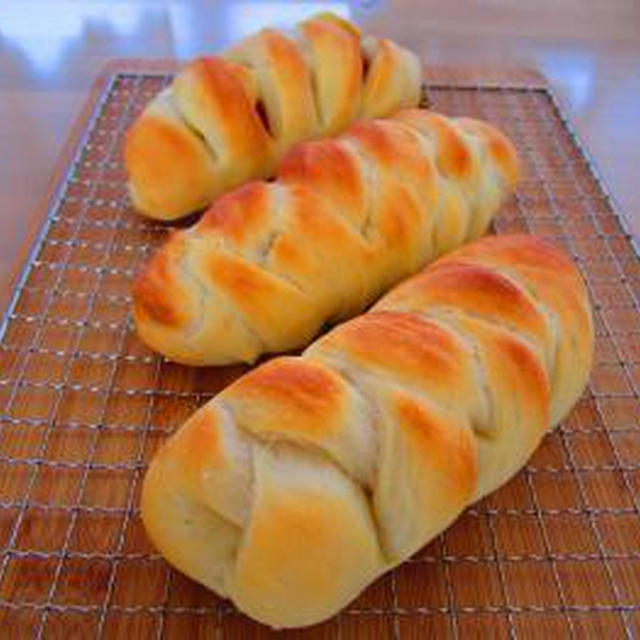 ﾌﾗﾝｸﾌﾙﾄの編み編みﾊﾟﾝ♪ﾐｯｸｽﾌﾙｰﾂのﾊﾟﾝ