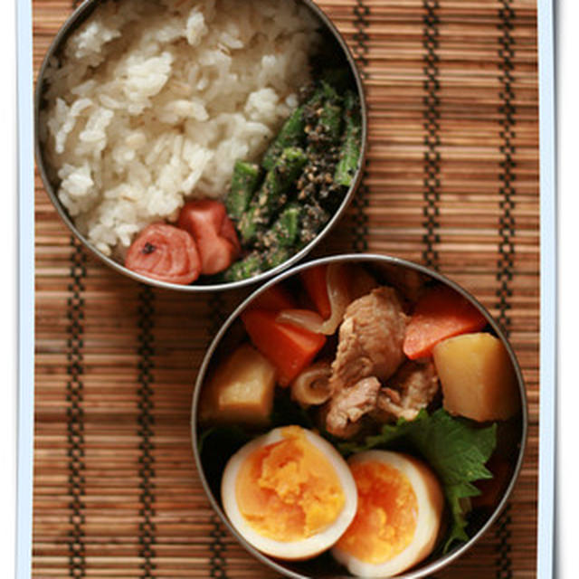キタアカリの肉じゃが弁当