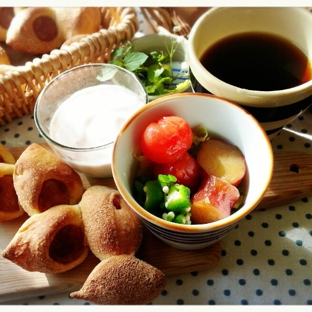 本日エピ日和～♡大好きなあんこエピにウィンナーエピの２種類です(￣∇￣*)ゞ