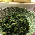 フキの煮物とフキの葉の味噌炒め♪