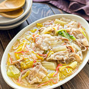 【白菜と豚肉のカニカマとろみあんかけ】絶品！子どもも大好き♡#時短レシピ #節約レシピ