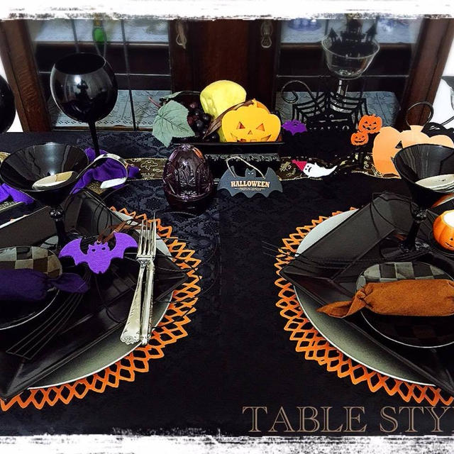 TABLE STYLE様＠テーブルコーディネートと一緒にハロウィンパン作り♪体験型コラボ講座