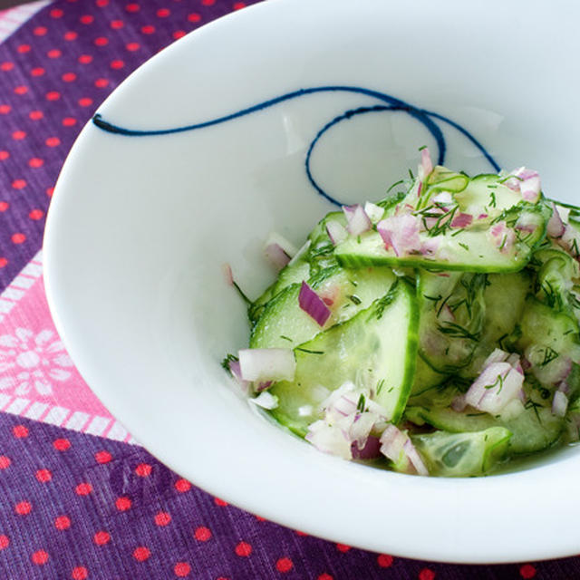Cucumber Dill Salad ｜ きゅうりとディルのサラダ