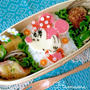 ちょっぴり大人っぽく♡ペタッとミニーちゃんのお弁当