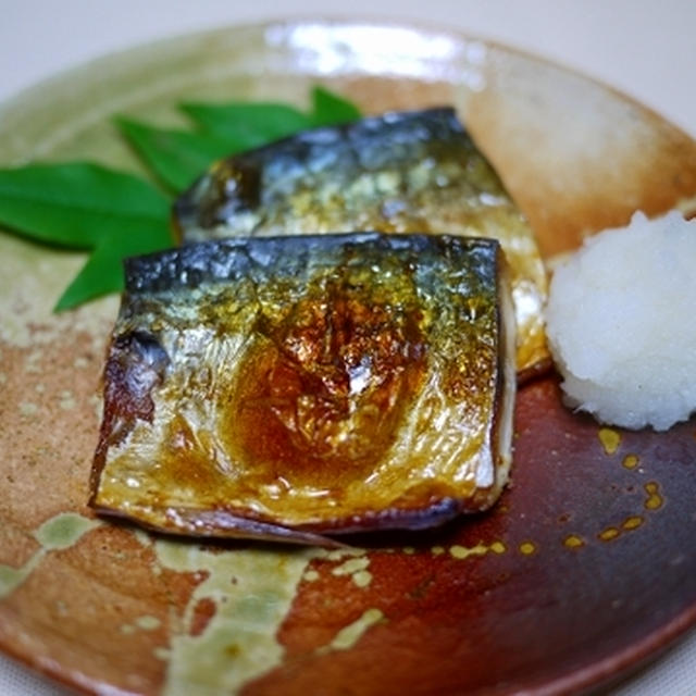 サバの塩焼き と 芋煮