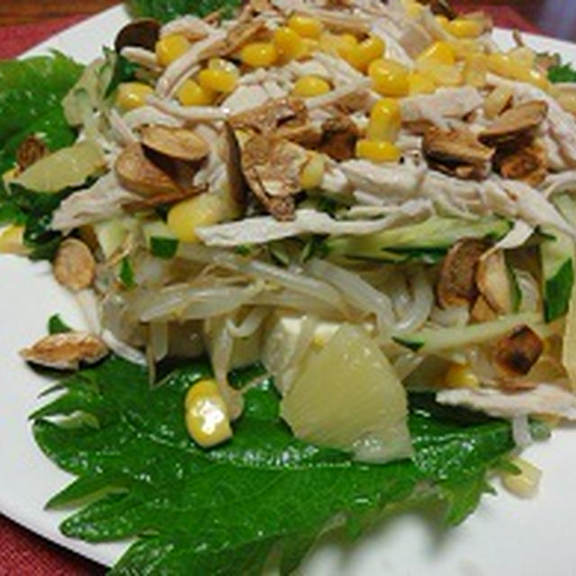 ひんやり豆腐サラダ♪