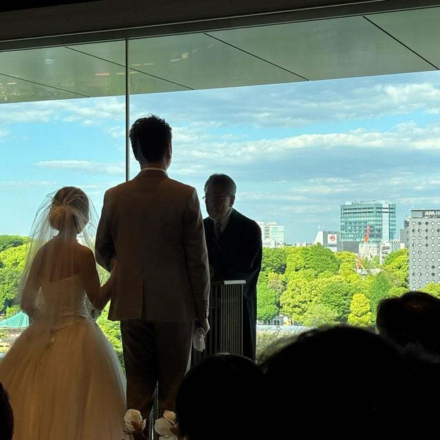 ●か月でスピード婚した42歳友人の結婚式へ♡