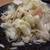 どっさりキャベツと厚揚げの白だし炒め