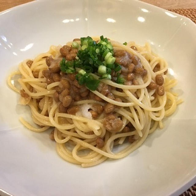 納豆パスタ