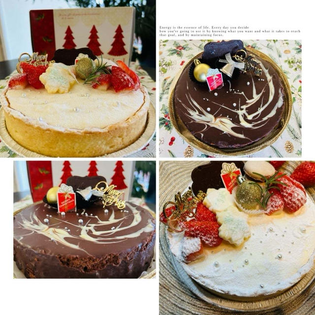 最後のクリスマスケーキ作りは「レア―チーズケーキタルト」と「ザッハトルテ」で・・・・・