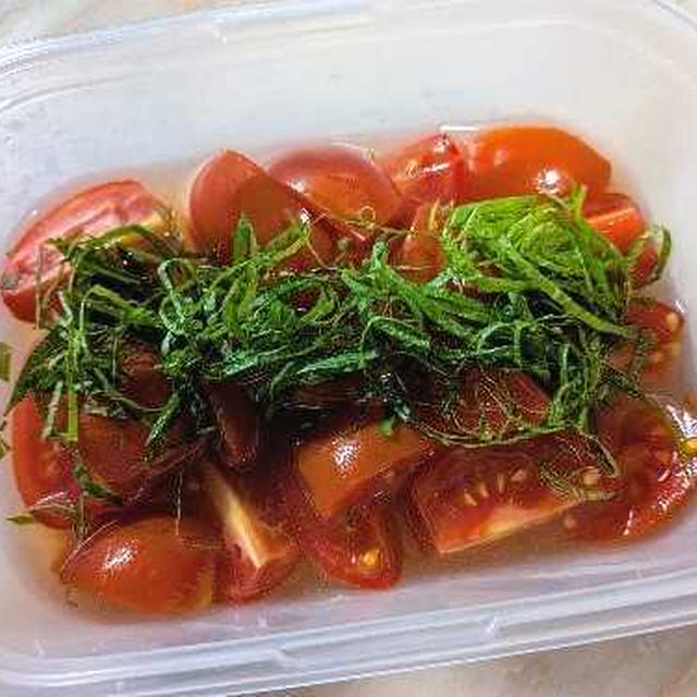 トマトのマリネ