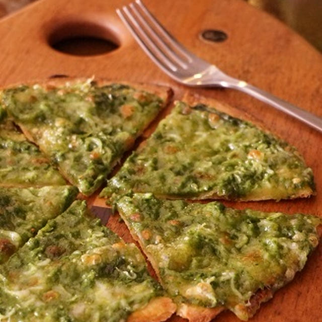 ほうれん草の釜揚げしらすPIZZA