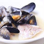 ムール貝と真鯛のスープ仕立て
