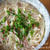 キッチンガーデンのハーブを使って納豆うどん