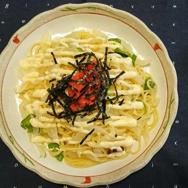 和風明太マヨパスタ(創作パスタ)