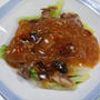 豚肉と白菜の麻婆春雨あんかけ★★★