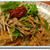 しらすと水菜のゴマポン酢パスタ★～梅肉のせ～