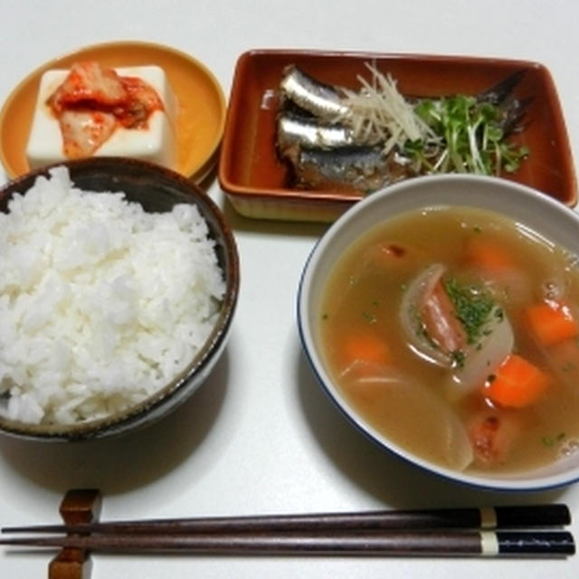 どうしても食べたくて。。イワシの生姜煮。