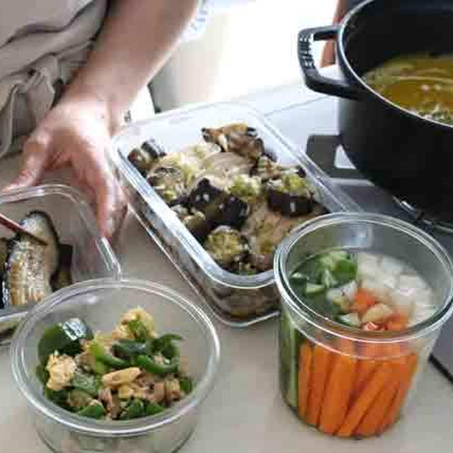 【8月】１時間で出来る1週間分の作り置き5品！お弁当や晩ご飯に大活躍