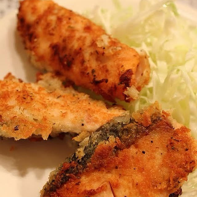 鮭のパン粉焼き