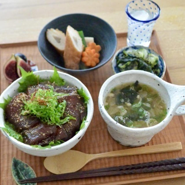 マグロの漬け丼