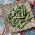 【レシピ】きゅうりと大葉の梅肉マヨ和え