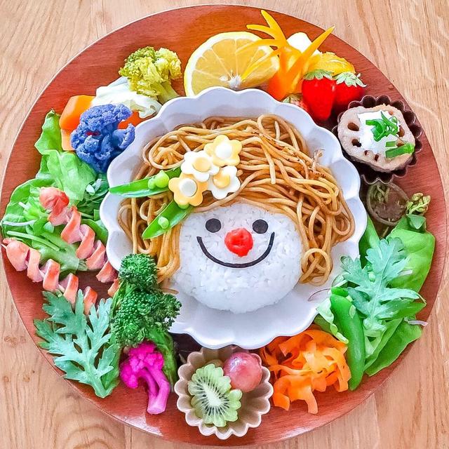 野菜たっぷりワンプレート朝ごはん