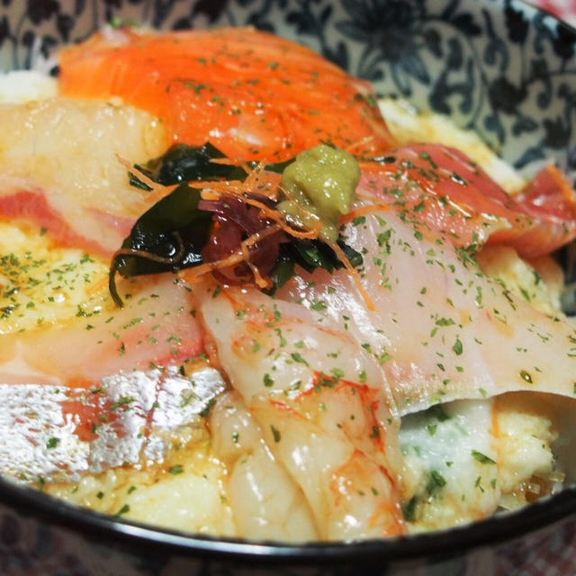BOSCO シーズニングオイル♬海鮮丼