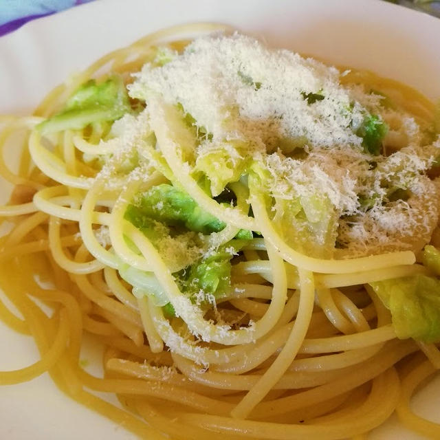 【簡単レシピ】安くて美味しくて栄養たっぷり冬野菜！キャベツのスパゲッティ！