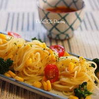 サラダ仕立てのつけスパゲティ