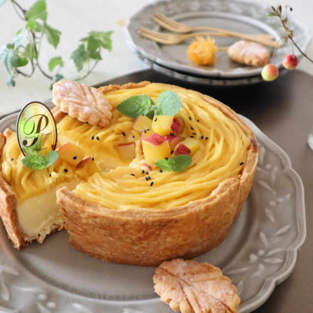 過去最高！！さつま芋チーズタルト♪