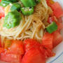 なめたけ冷製パスタ