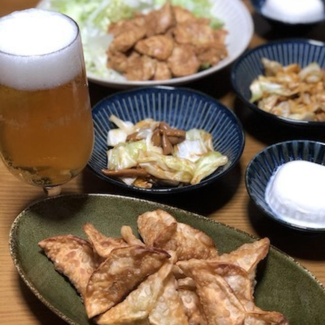 餃子の皮でサモサ♪スパイシーなインドメニュー