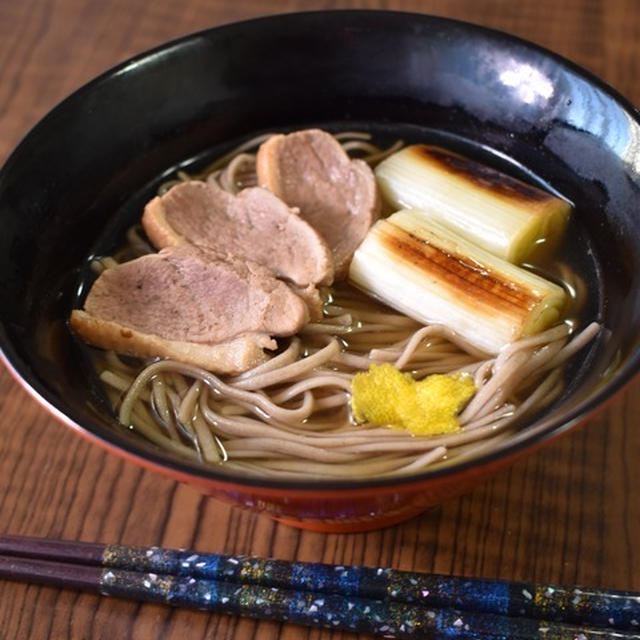 今年も一年ありがとうございました♪鴨南蛮そば