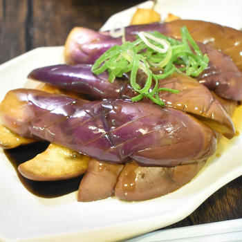 レンジで簡単♪茄子のゆず蒸し