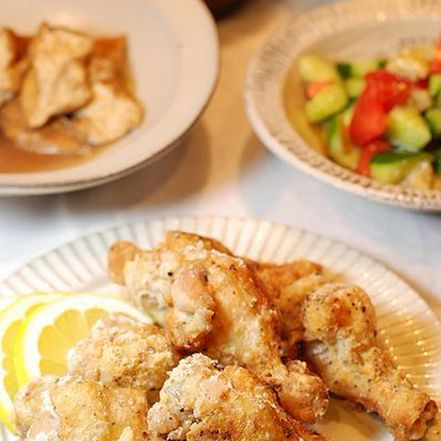 フライドチキン定食【思わぬところで】