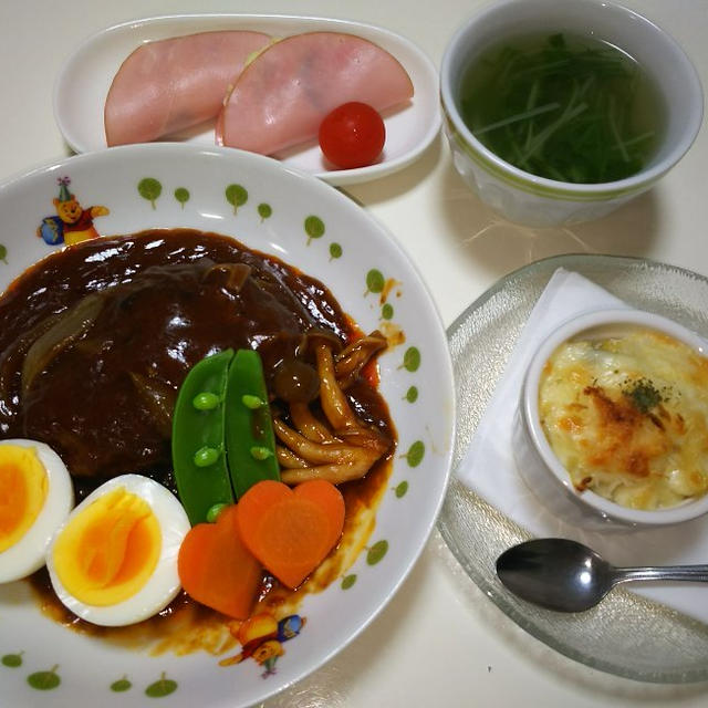 煮込みハンバーグ☆(´▽｀*)