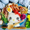 キティちゃんワンプレートごはん♪＆札幌市中央区「お魚・炭火焼 ふじやま」さんの「トロ鯖おにぎり」とにかくお米が美味しい(@￣□￣@;)！！サツドラで買えます＾＾