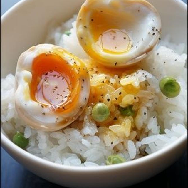 超簡単♪ 半熟味玉レシピ。と、たまごかけご飯