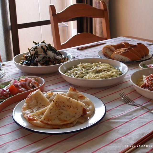晩御飯とちょっとだけお返事