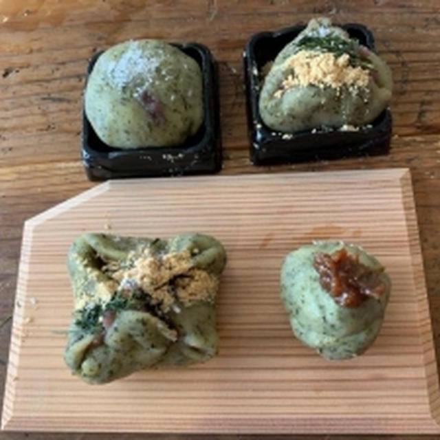 新茶を使って