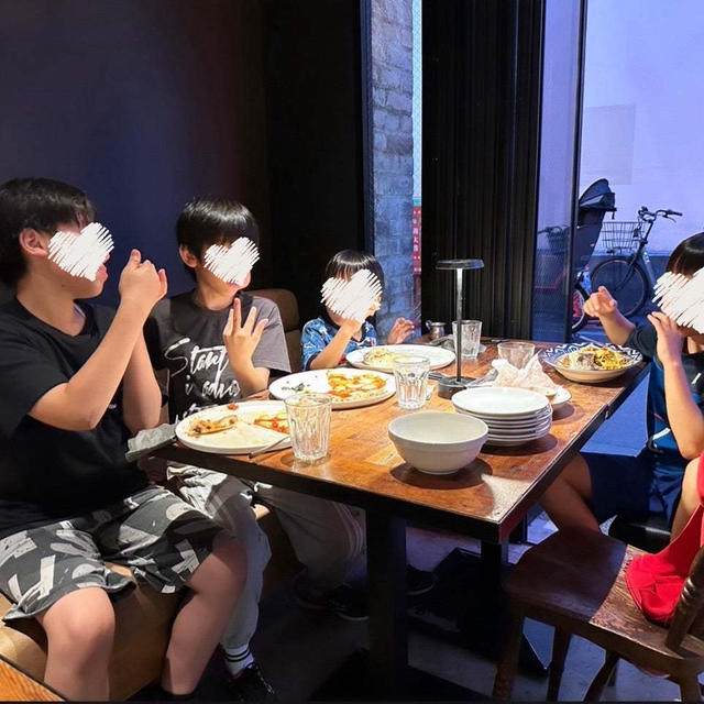 5年生男子達のリフレッシュ夜ごはん会