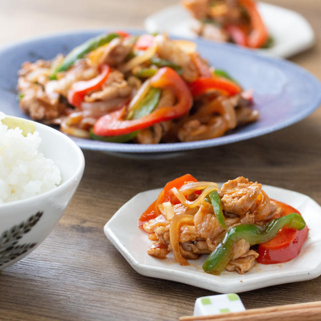絶対美味しくなる黄金比♪焼肉のタレで野菜たっぷり炒め