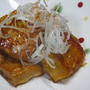 韓国風辛味焼き豆腐、ほたてと白菜のうまみ煮