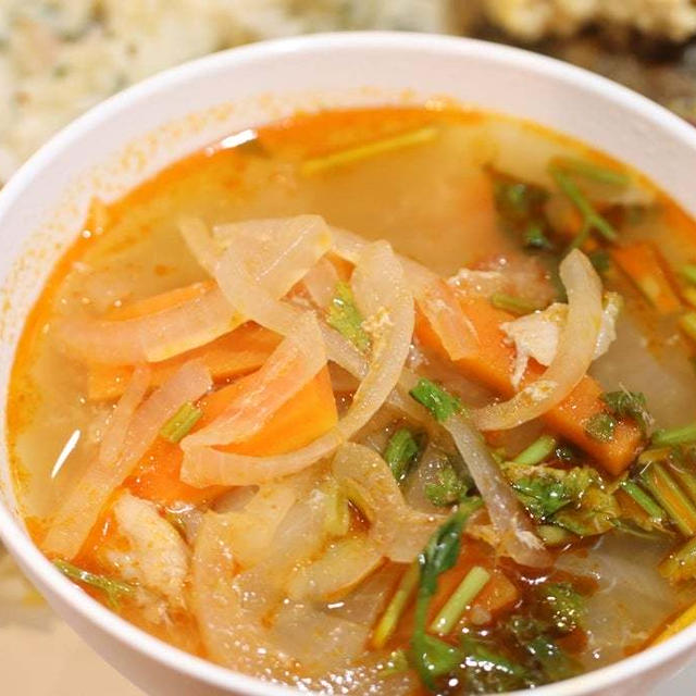 タイ料理な気分のランチプレート＼(^o^)／悩ましい季節になりました(；´∀｀)