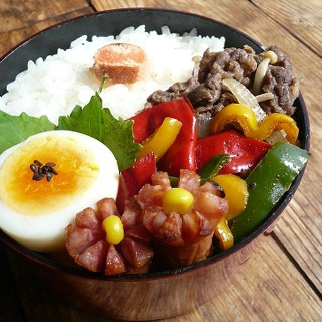 すき焼き風弁当♪