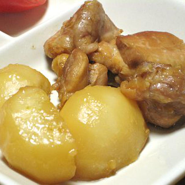 鶏肉とかぶの煮物