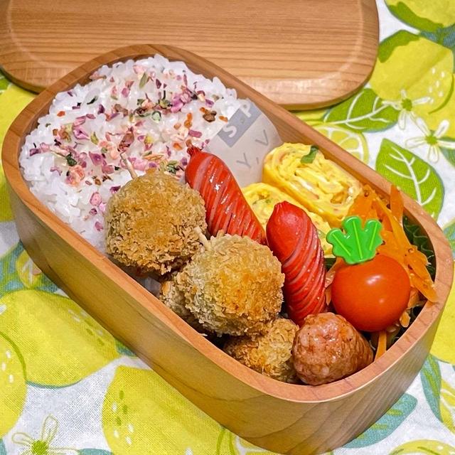 【お弁当】1週間始まった!!!!!!!!!!!!!!!今週もゆる〜く頑張ろう