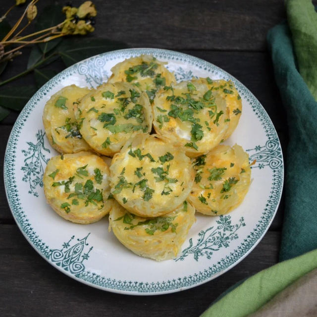 Hash Brown Egg Muffins ハッシュブラウンエッグマフィン