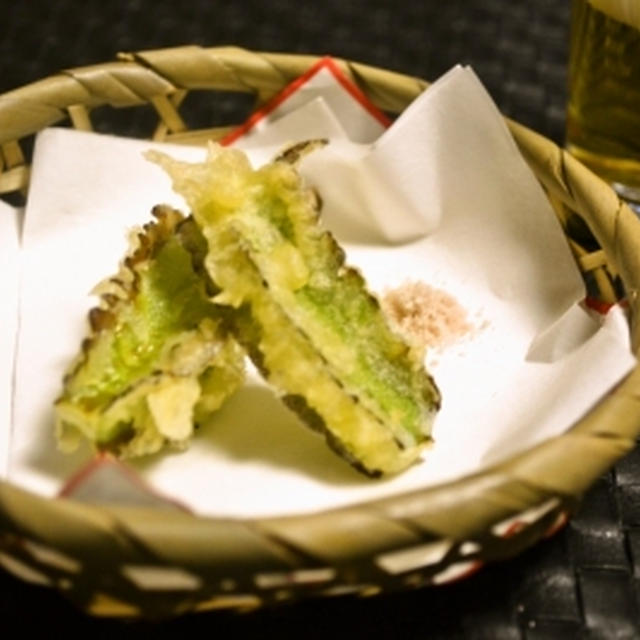 【四角豆の天ぷら】　簡単で一番おいしい食べ方